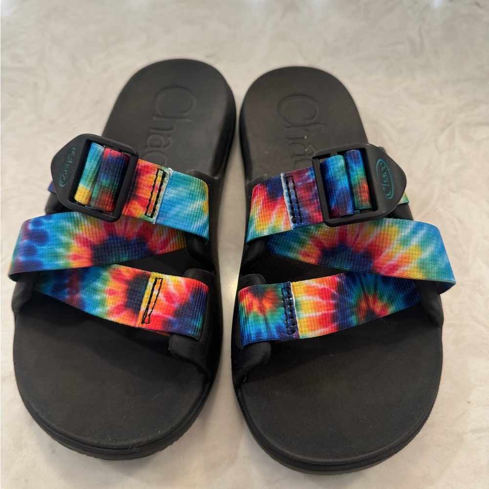 Women’s Chaco Chillos slide tie dye print